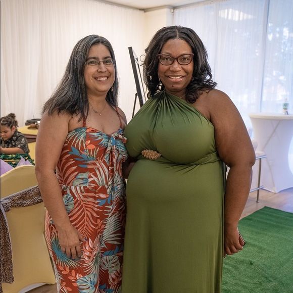 Olive Green Convertible Dress - Picture 8 of 8